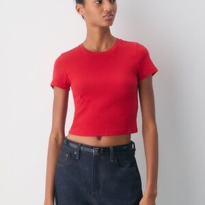 HomeStretch Rib Tune Waist T-Shirt